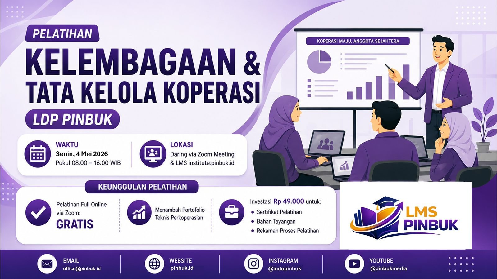 Pelatihan Kelembagaan & Tata Kelola Koperasi